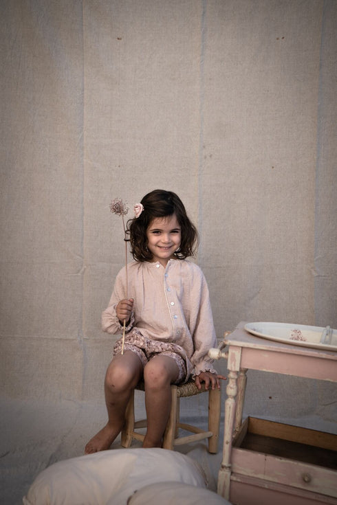 lilinoa / Top MAUD _ cream voile(2-3y,3-4y,5-6y)